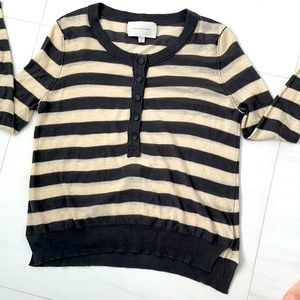 Brochu Walker paper thin long sleeve sweater